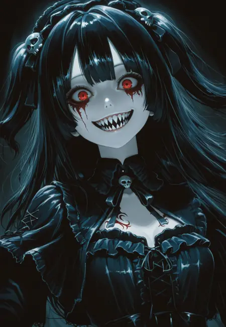 Horror anime style | theme