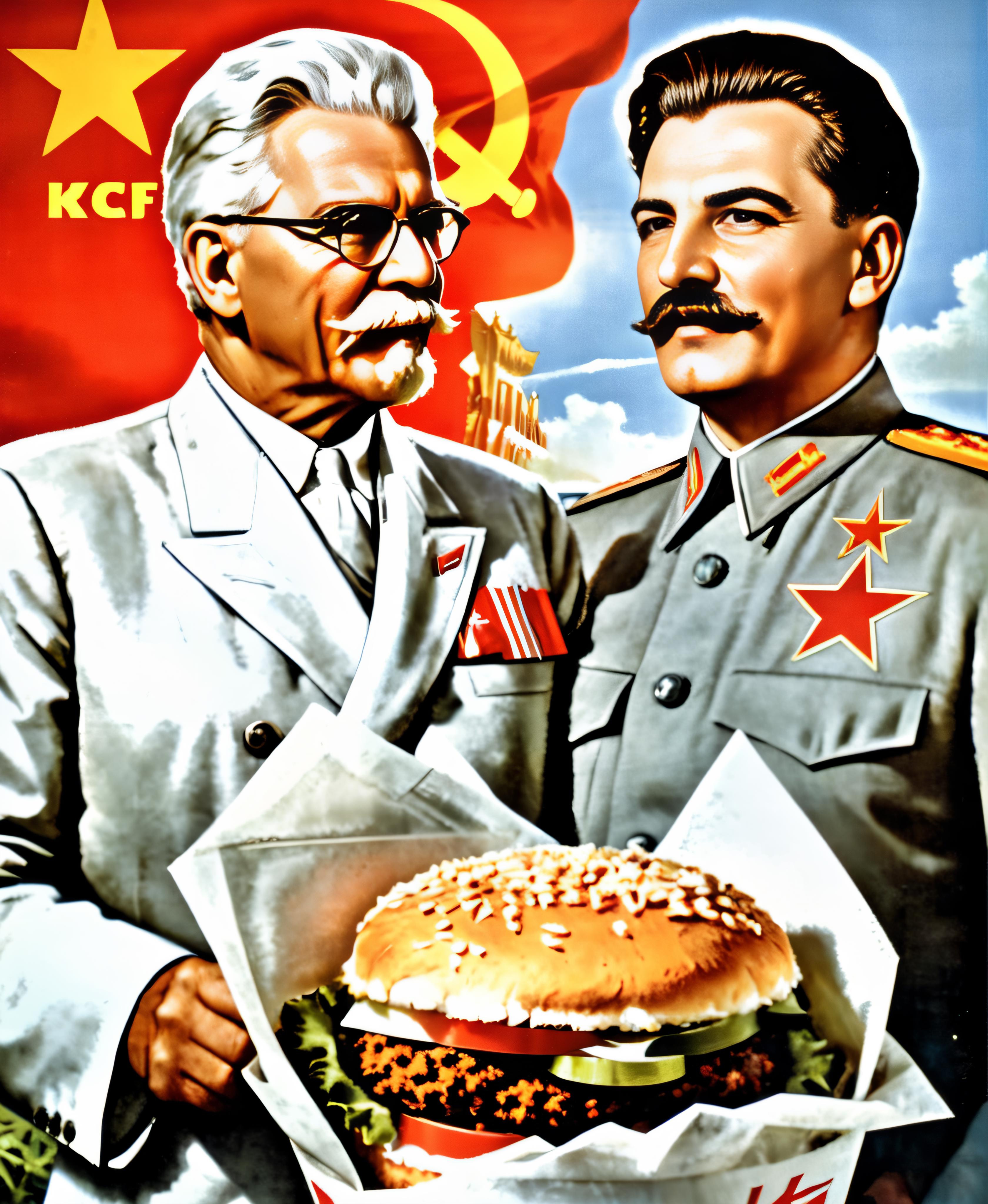 Soviet poster XL image by NeonWizard