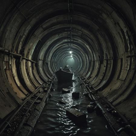 magic ships,Beneath the cityscape lies a world waiting to be explored — the mysterious sewer,
to create images that capture the eerie charm and gritty allure of subterranean environments,thrives in shadowy beauty and dimly lit mystique, providing a rich playground for those ready to fearlessly venture underground