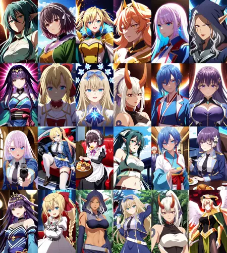 The Demon Sword Master of Excalibur Academy - Characterpack - SDXL