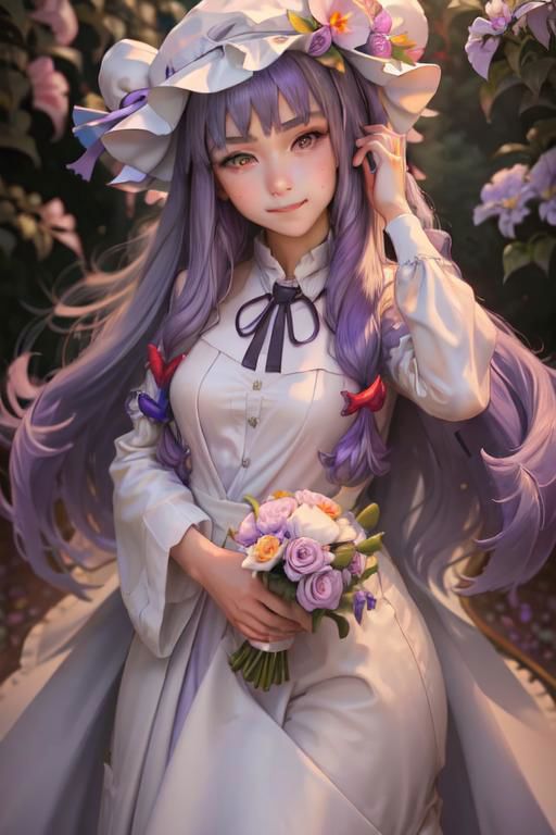 Patchouli Knowledge パチュリー・ノーレッジ (Touhou) image by PatchouliKnowledge