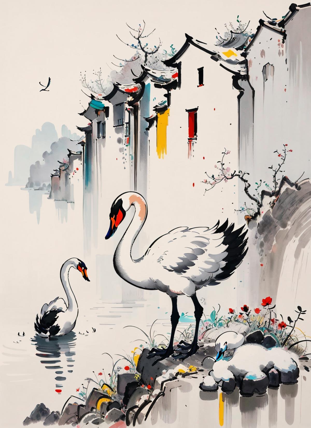 江南梦 Jiangnan Dream | Wuguanzhong Style image by obitod