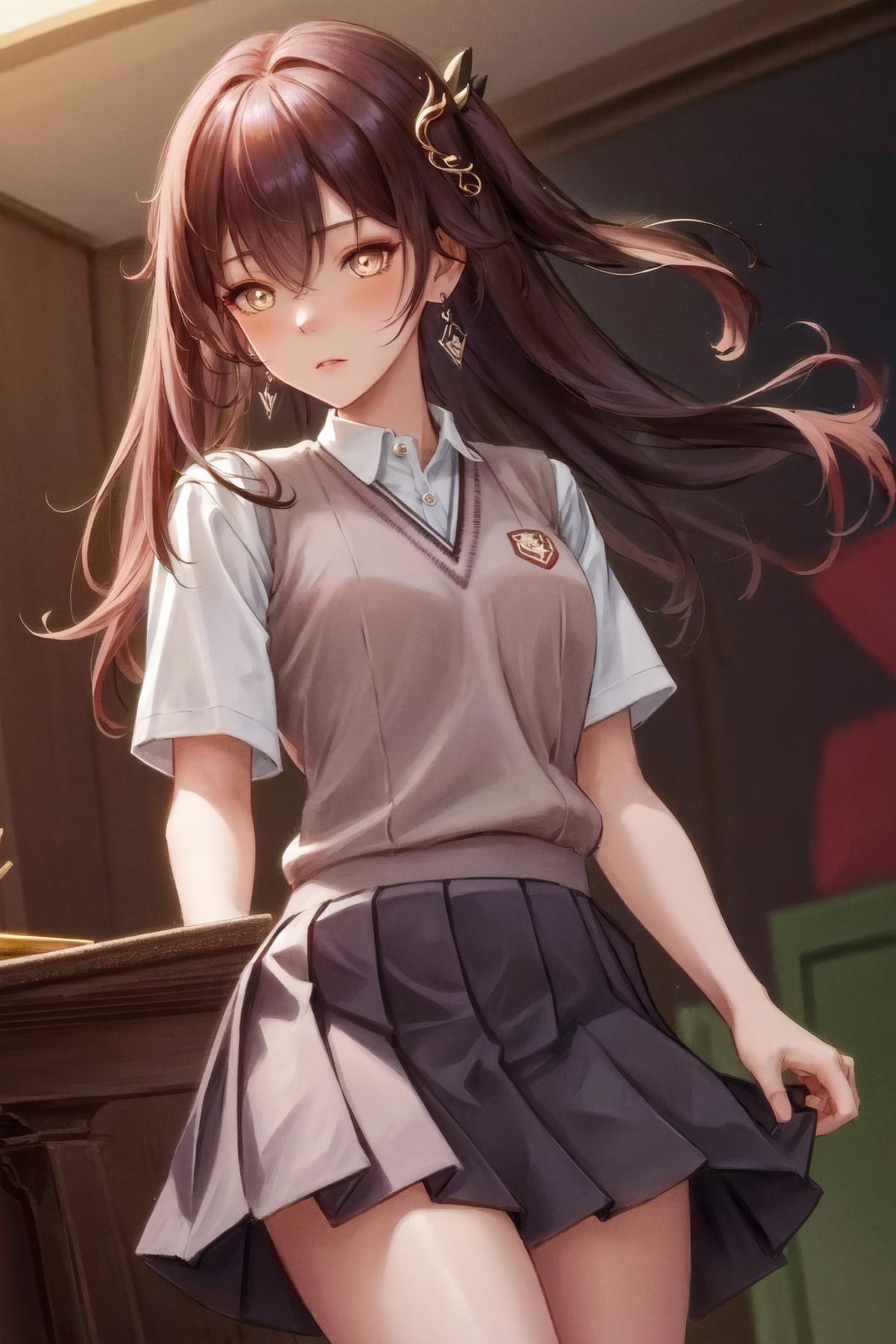 Tokiwadai School Uniform (short sleeves) | 常盘台校服 短袖 | 常盤台制服 (Toaru Majutsu no Index) image by Akii