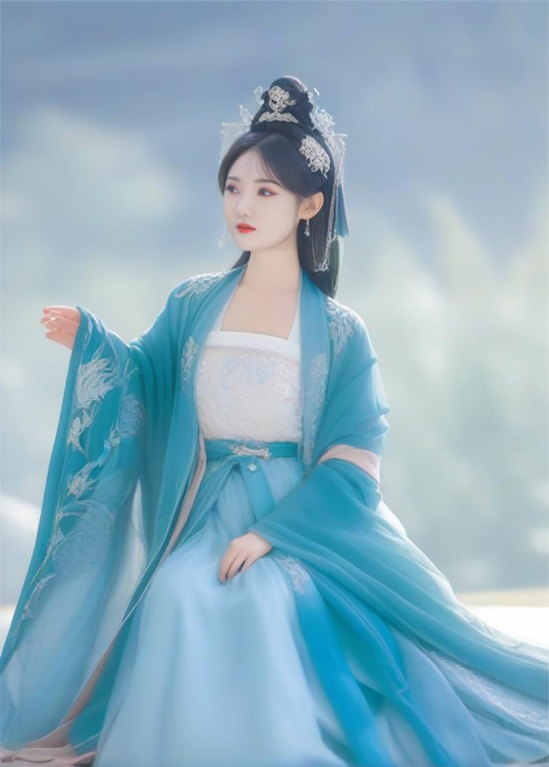 [Lah] Hanfu | Daxiushan Style | SDXL image by LahIntheFutureland