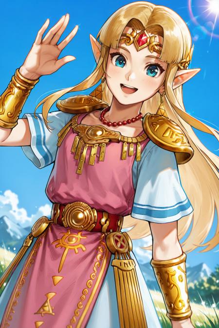Princess Zelda (Super Smash Bros. Ultimate | TLOZ: A Link Between Worlds) - IllustriousXL (WiP) v0.1