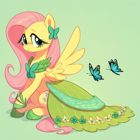Fluttershy's Gala Dress [Season 1] - Pony Fluttershy Gala Dress V1