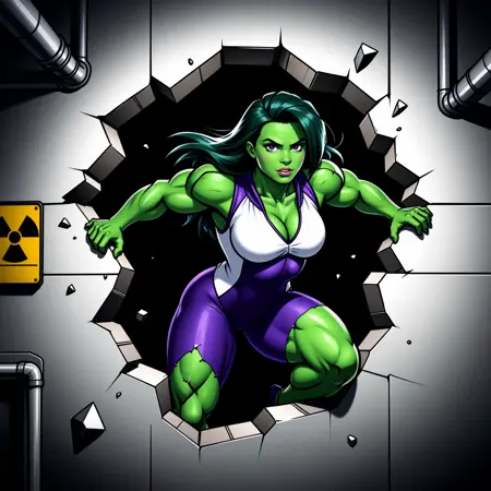 Clusterfuck (western illustration/comic style)