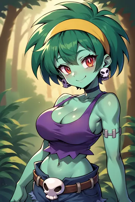 Rottytops (Shantae) SDXL LoRA [Pony Diffusion]
