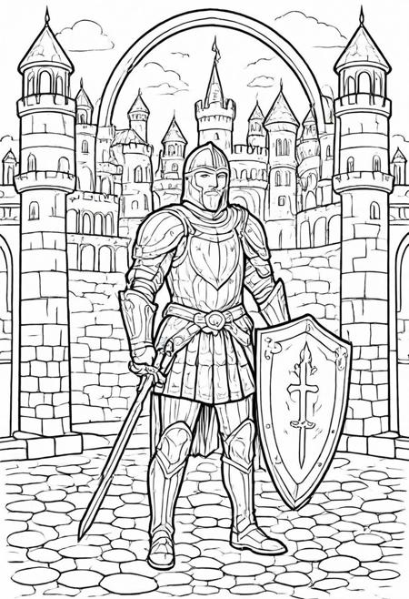 coloring pages V2 SDXL v2