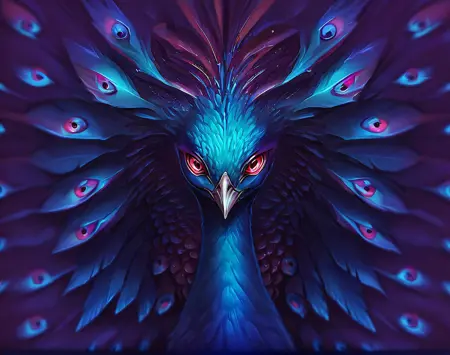 Peacock animal/humanoid [Pony]