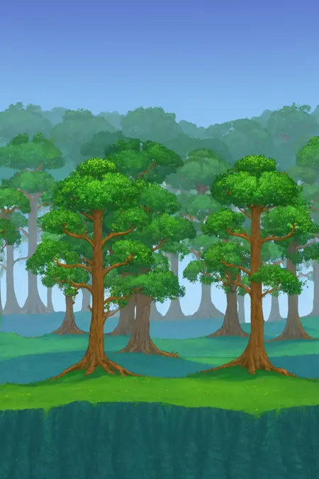 Background Style (Terraria) LoRA