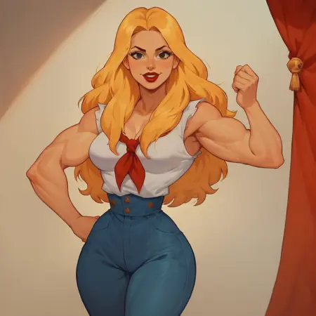 Beauty Pageant Contestant #2 (Tiny Toon Adventure)