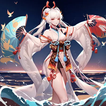 Shiranui (Onmyoji) - 不知火（阴阳师）- Kohaku-XL Delta