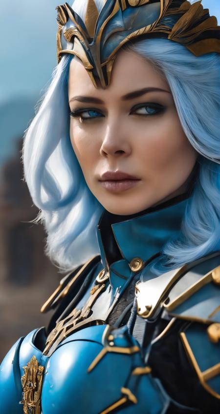 photo of samburskaya, closeup, solo, light blue hair, hazel eyes, epic, dramatic,
middle shot, closeup, detailed background, hyper realistic,
(raytracing:0.6), 
(now wearing sturdier leather armor adorned with magical symbols,the intangible mutant known as Shadowcat,As Ming Xiao:0.7), (dieselpunk:0.6), unsplash, Garter, absurdly long hair,  (nun:0.6), 
detailed background, clockwork, (cozy:0.8), <lora:samburskaya_sdxl_vanilla_1.0:1>