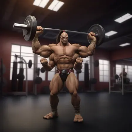 Goro - Mortal Kombat - Realistic SDXL