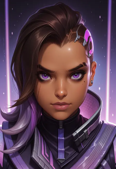 Sombra from Overwatch [IllustriousXL]