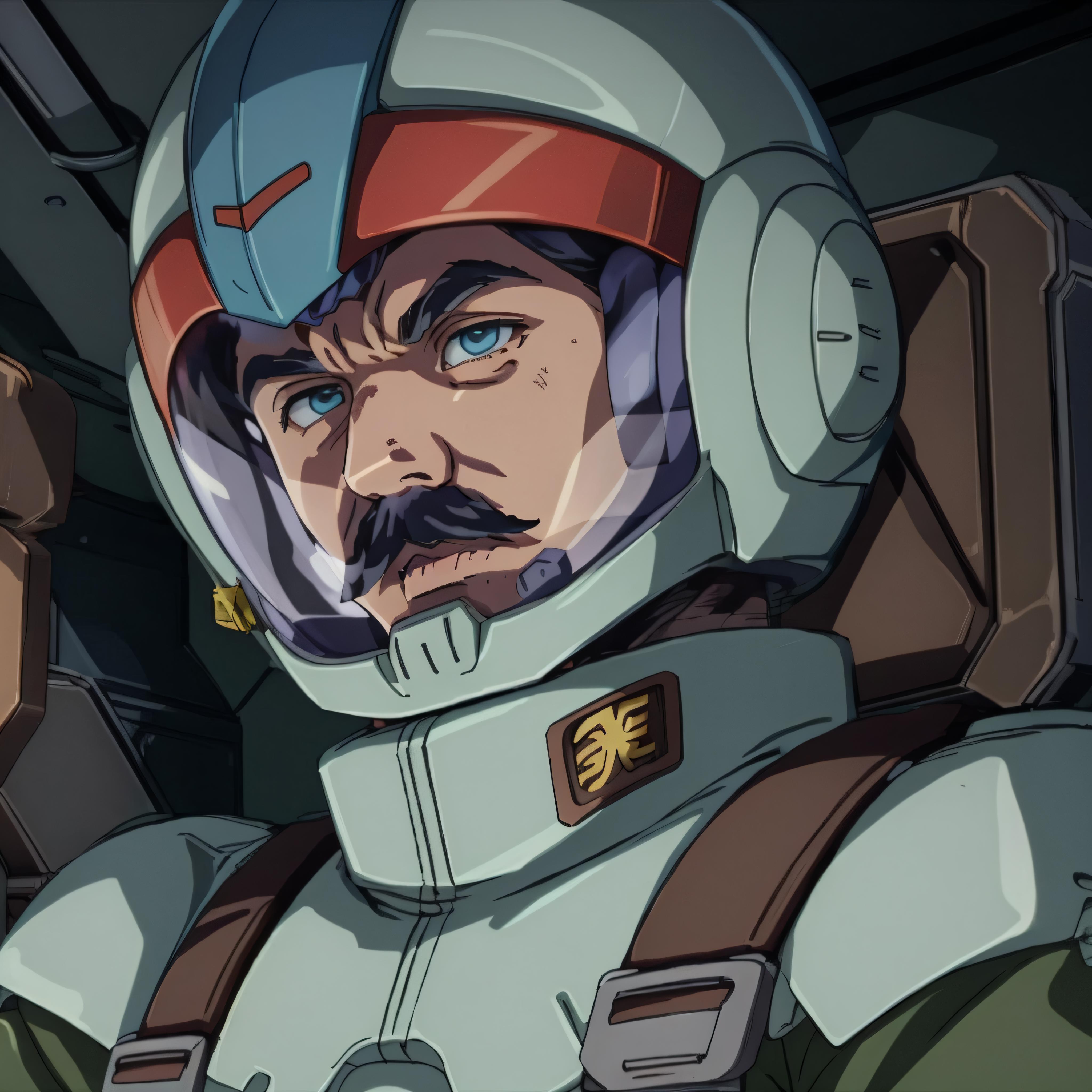 Zeon Pilot (Mobile Suit Gundam) image by RubiWanJinn