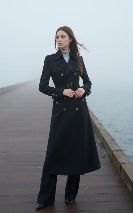 MAXI TRENCH COAT (avouavou) flux lora v1.0