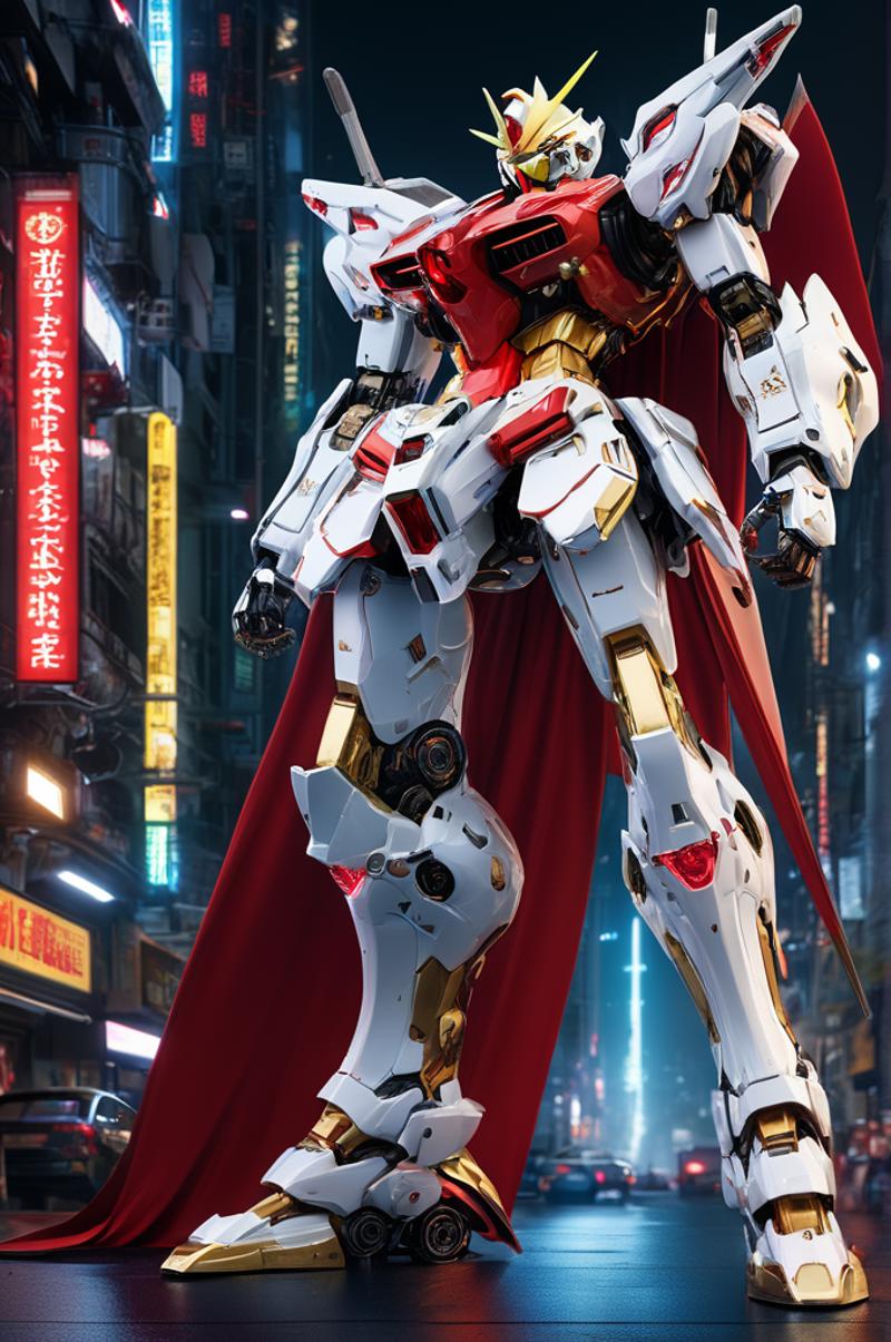 SDXL_Gundam_Transparent 高达透明装甲 image by Dokitai