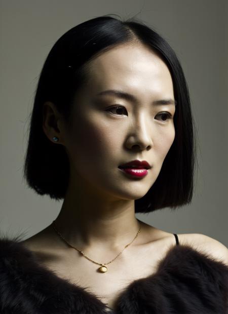analog style, modelshoot style, close up portrait of sks woman wearing a post-human civilization living in virtual worlds, bold, dark colours, <lora:epiNoiseoffset_v2:1>, <lora:locon_zhangziyi_v1_from_v1_64_32:1.25>