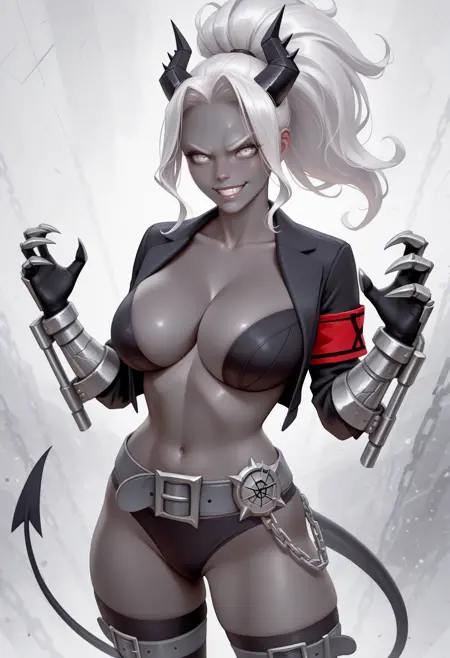 [IllustriousXL v0.1] Judgement | Helltaker