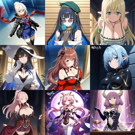 modern anime waifu wildcard collections