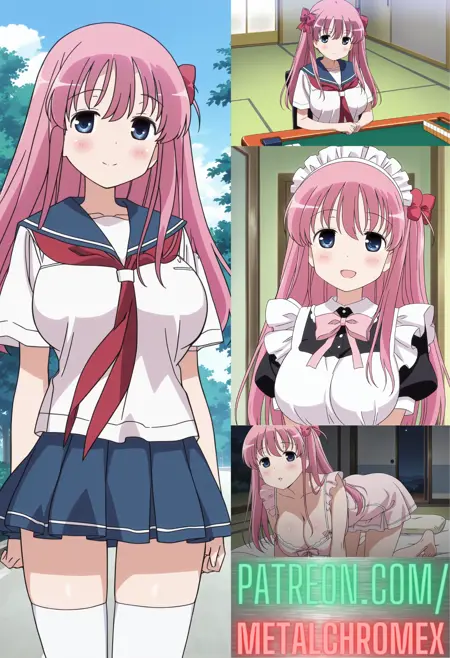 Nodoka Haramura (Saki: The Nationals art style) - Commission!