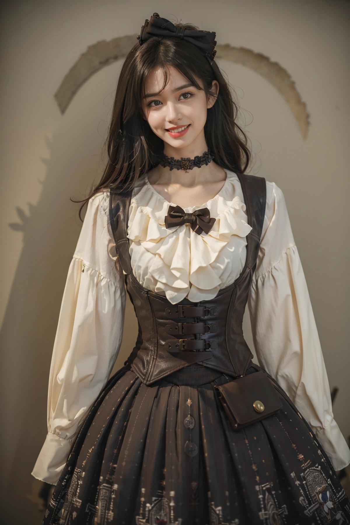 [Realistic] Steampunk style dress | 蒸汽朋克风裙子 image by cyberAngel_