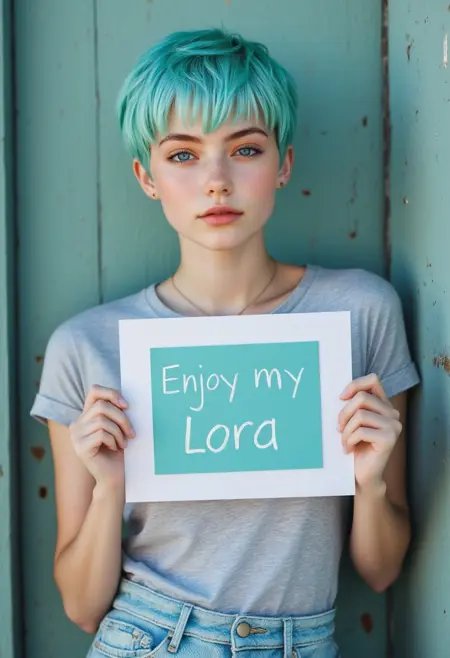 Fictional Model Vicky - FLUX