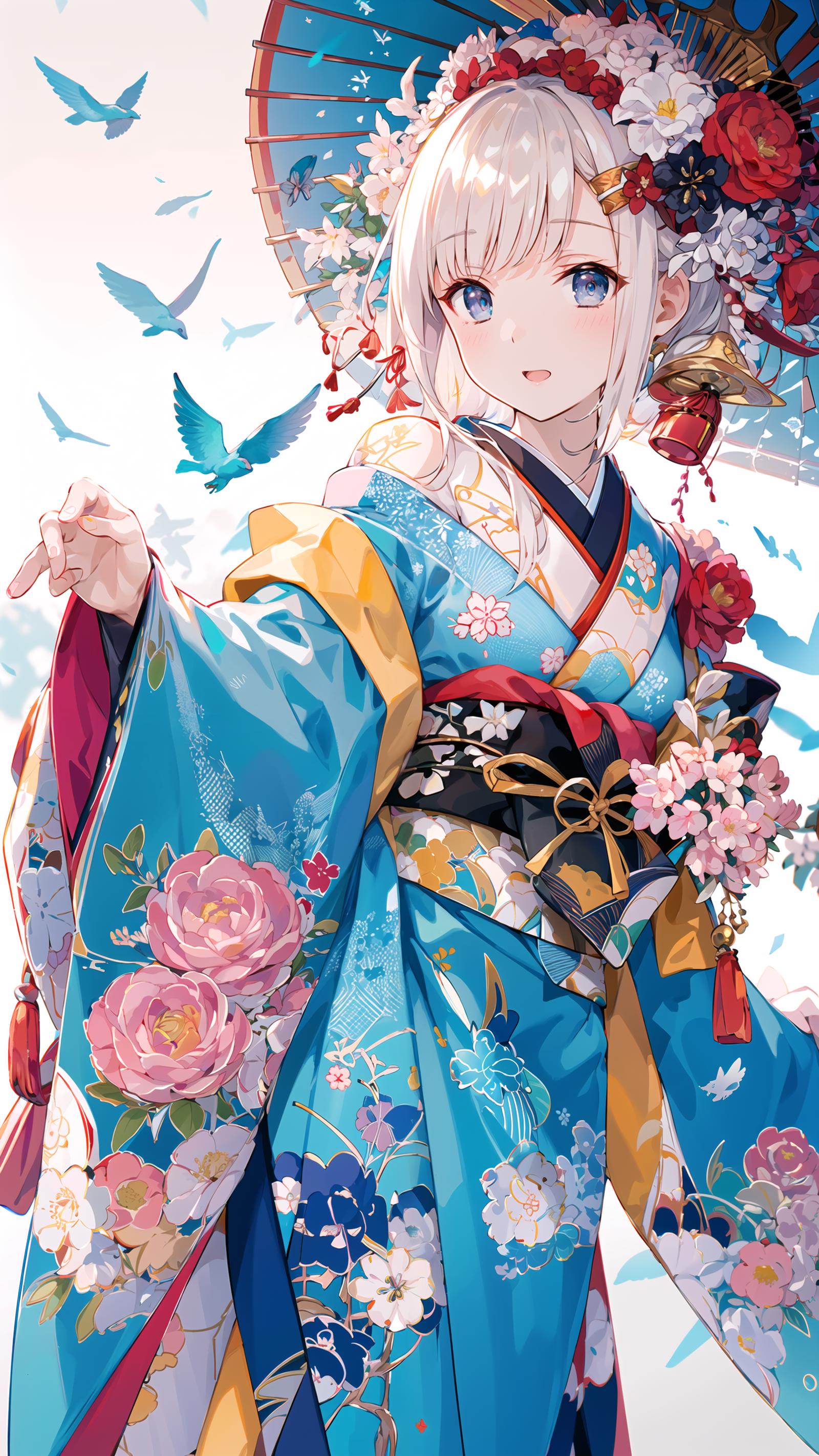 Oiran Traditional Fashion image by SakanakoChan