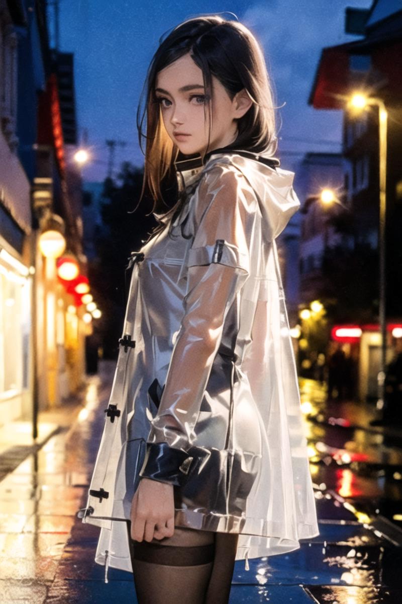 Plastic Clothes | 半透塑料质感服饰 image by cyberAngel_