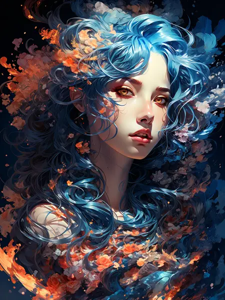 Justin_琉璃蓝少女_V60