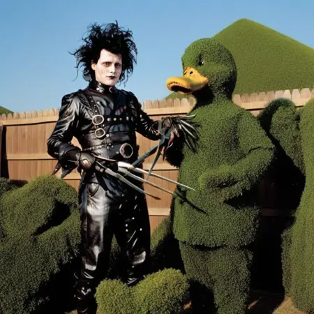Edward Scissorhands - SDXL
