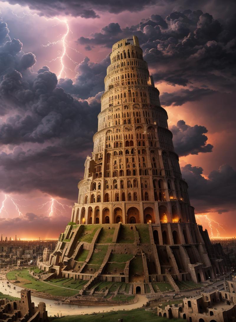 Tower of Babel image by zerokool