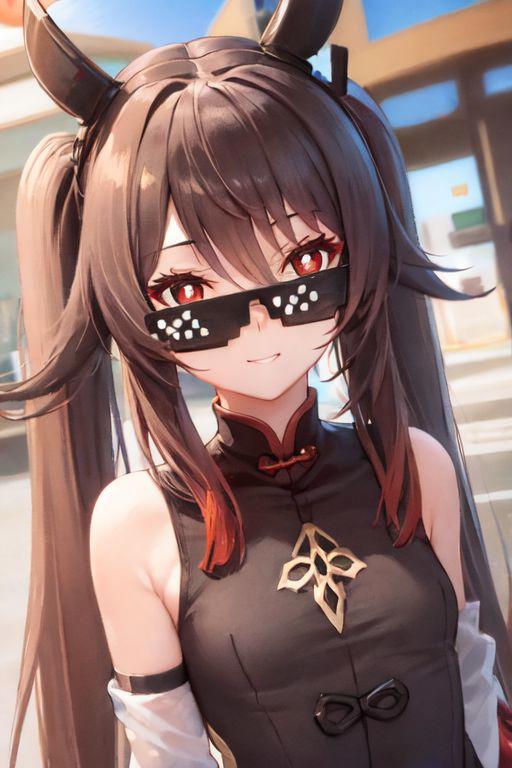 Deal with it Meme Sunglasses | Clothing/Concept LoRA image by Erik252