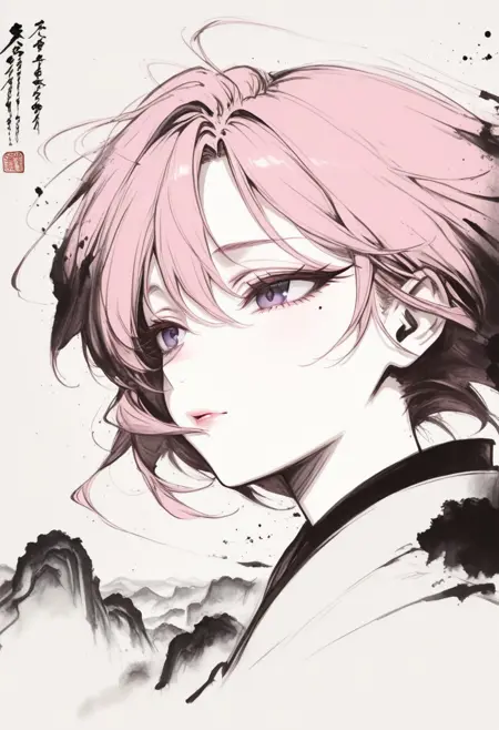 近现代国画风格/Modern Chinese Painting Style (Illustrious)