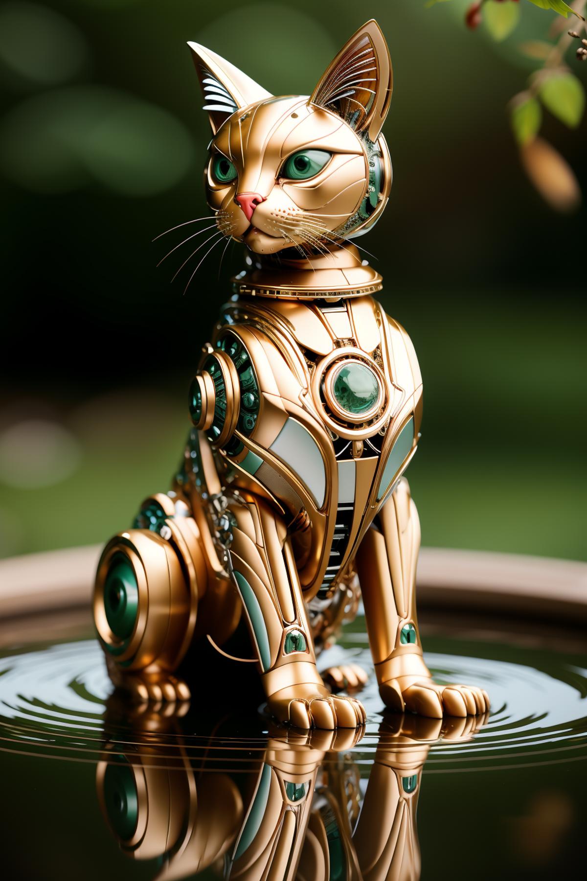 mechanical cat image by InfiniteLight