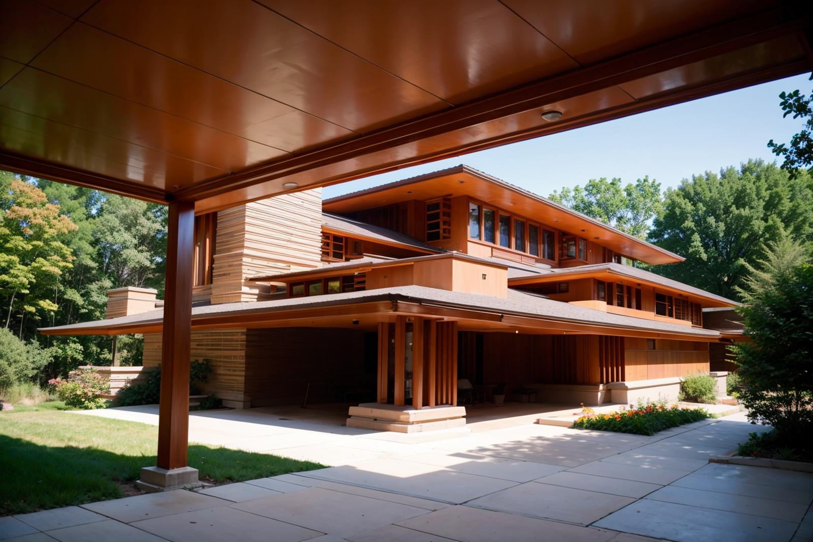 Frank Lloyd Wright Style Architecture image by thorenx1706632