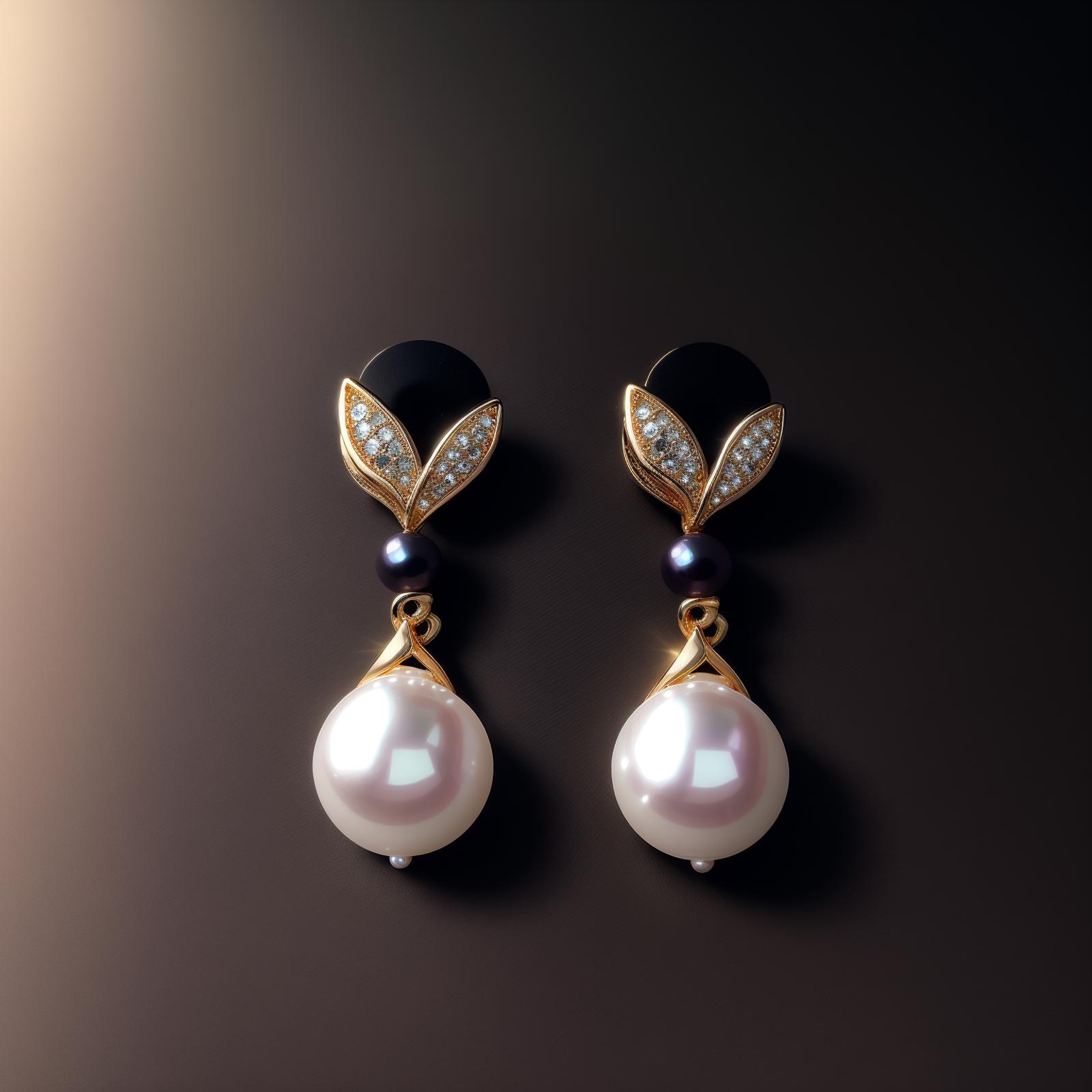 pearl earrings lora - 珍珠耳环 image by kuyin