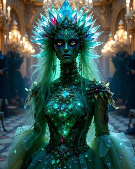 The Elegant Terrors Clothing: The Emerald Mother V1