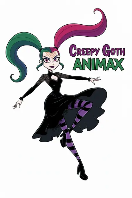 Creepy Goth Girl ANIMAX