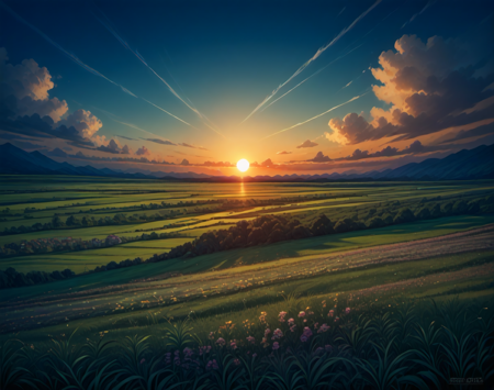Anime Sunset (Landscape) (Pony) (AD) v1.0