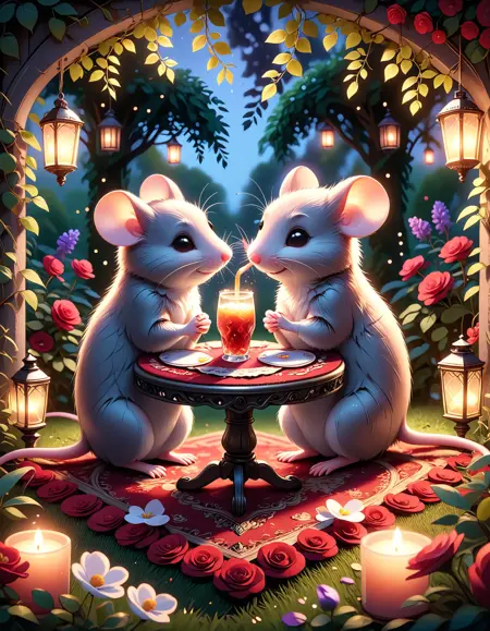 Romantic Mice (Style) [SDXL]