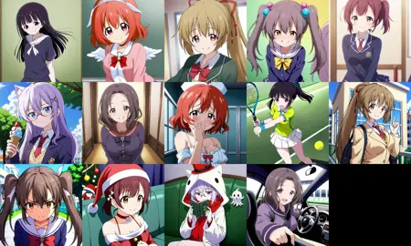 Recently, My Sister Is Unusual - Characterpack - SDXL