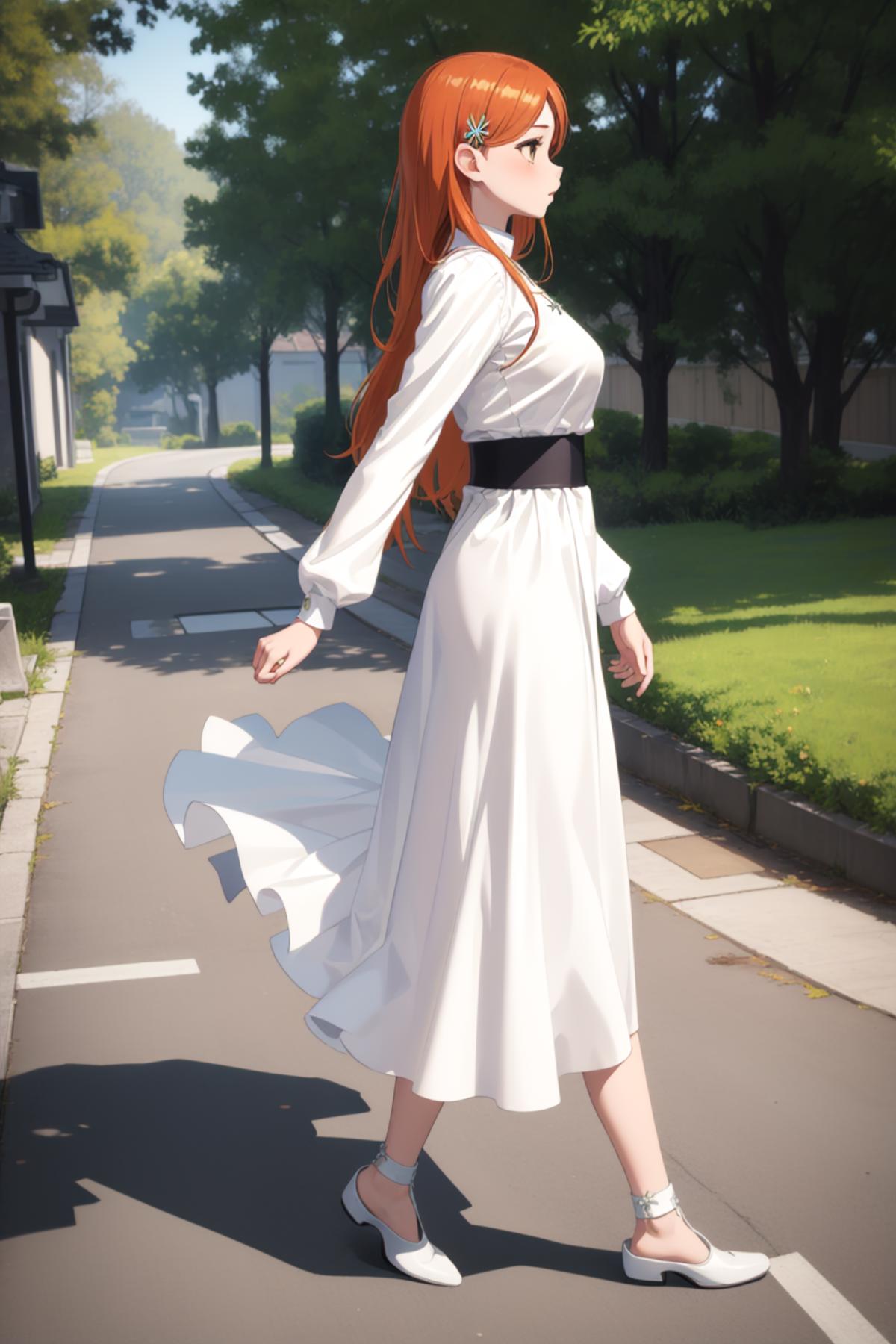 Inoue Orihime/井上 織姫 (Bleach) LoRA | 6 Outfits image