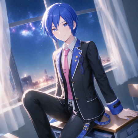 Cool Navy Check (KAITO) / Project SEKAI ObsessionIllustrious