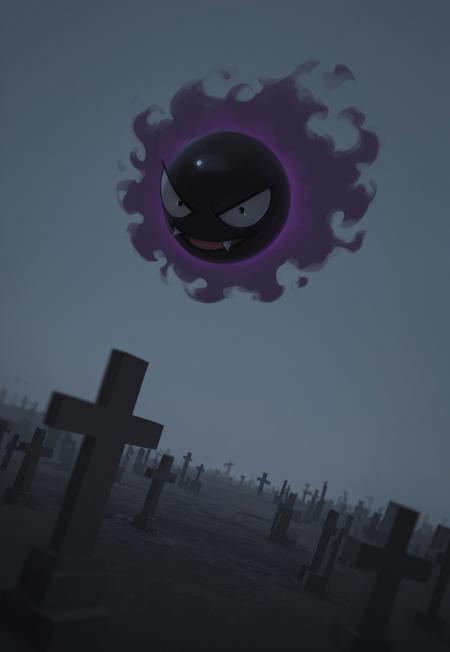 Gastly (+Shiny) - Pokémon [IL] Illustrious V1