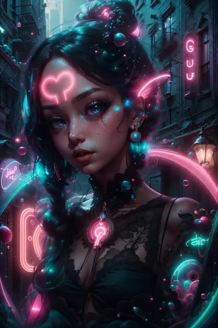 Bubblegum Noir 1.5 Lora