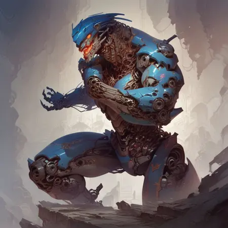 Kaiju10X | Cyber Kaiju Alien Robot Hybrid | x033D_refactored