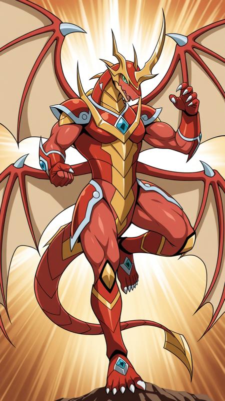 Lumino Dragonoid - Drago - Bakugan v1.0